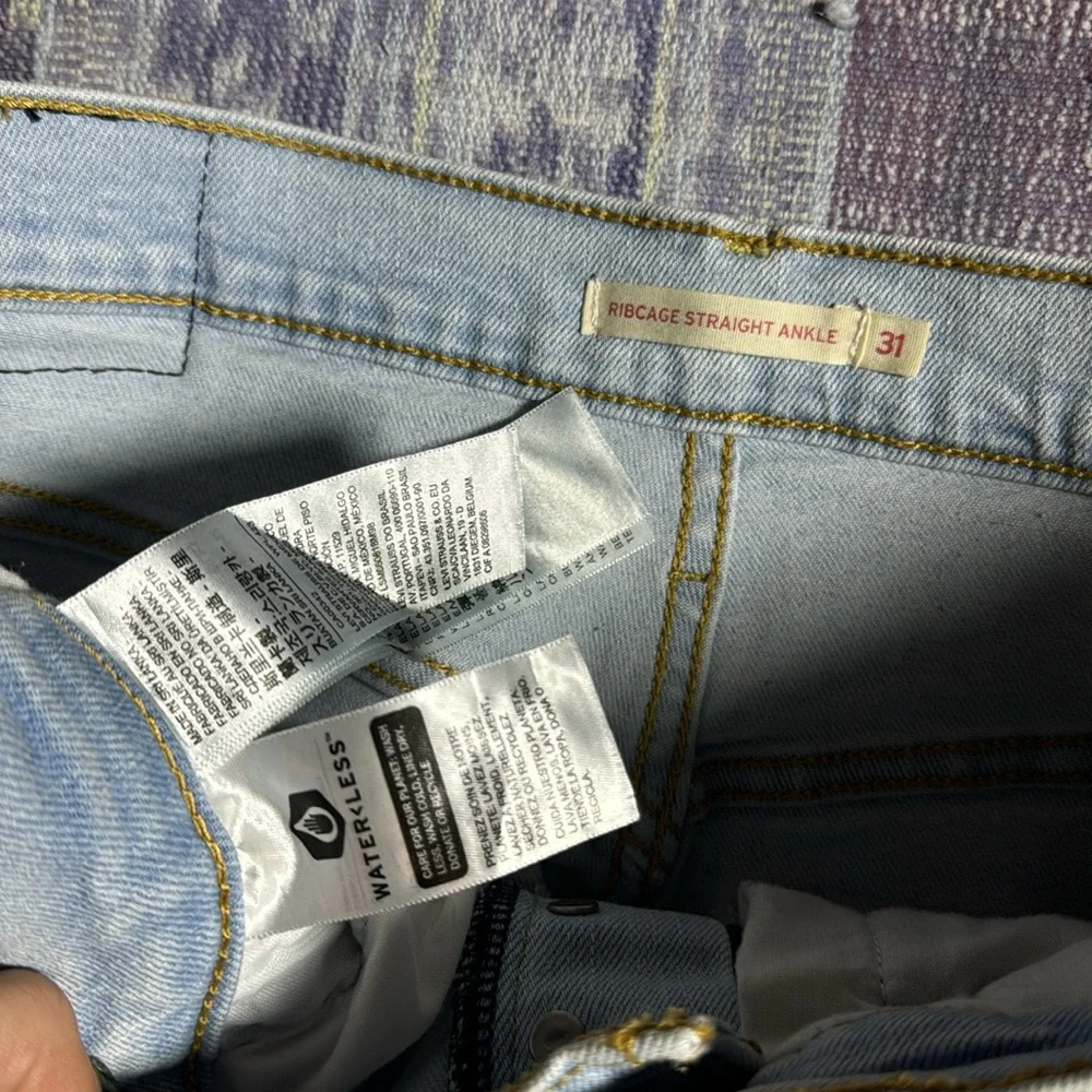 Levi's Women's Ribcage Straight Ankle Jeans - Picture 12 of 14